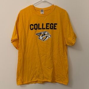 Predators Yellow College Graphic T-Shirt